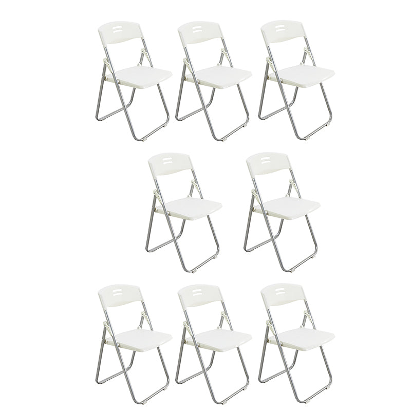 Chaise de bureau rembourrée sans bras moderne sans roues chaise de bureau