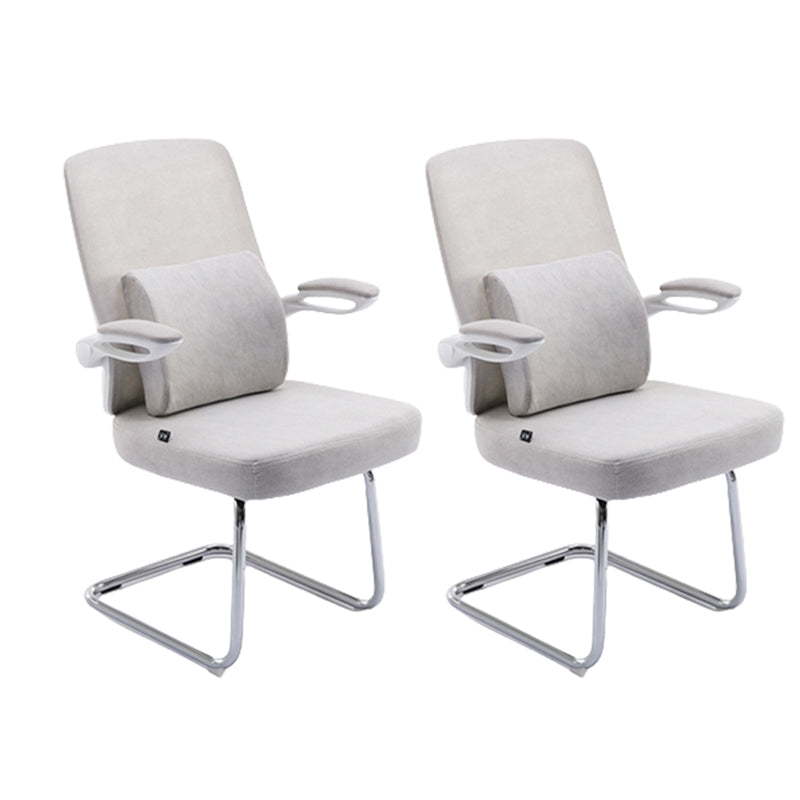 Sedia per computer moderna ribaltare la sedia da bracciolo sedia da scrivania in acciaio