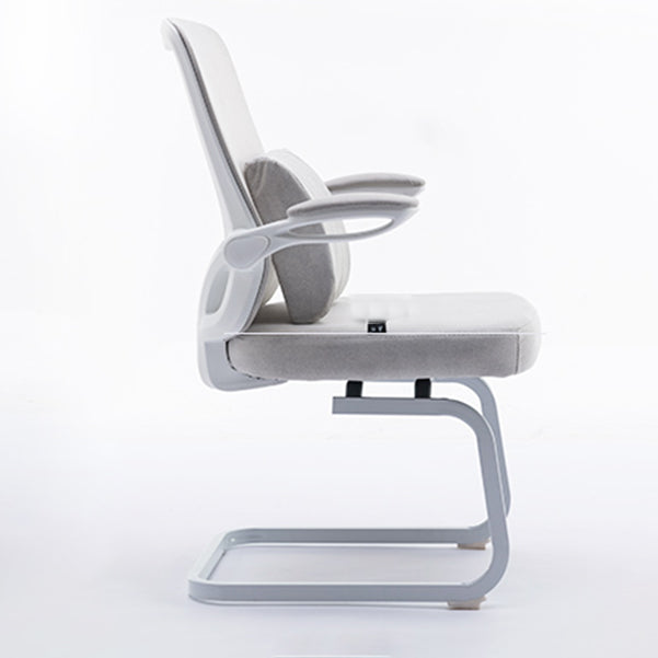 Sedia per computer moderna ribaltare la sedia da bracciolo sedia da scrivania in acciaio