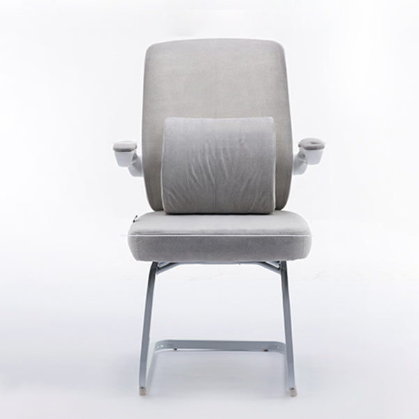 Sedia per computer moderna ribaltare la sedia da bracciolo sedia da scrivania in acciaio