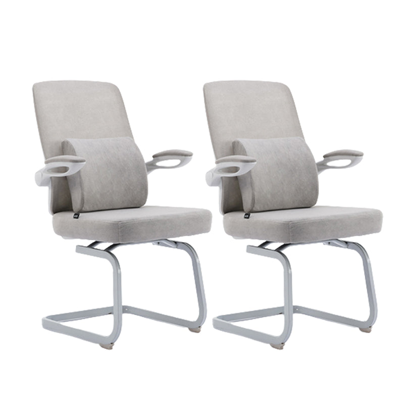 Sedia per computer moderna ribaltare la sedia da bracciolo sedia da scrivania in acciaio