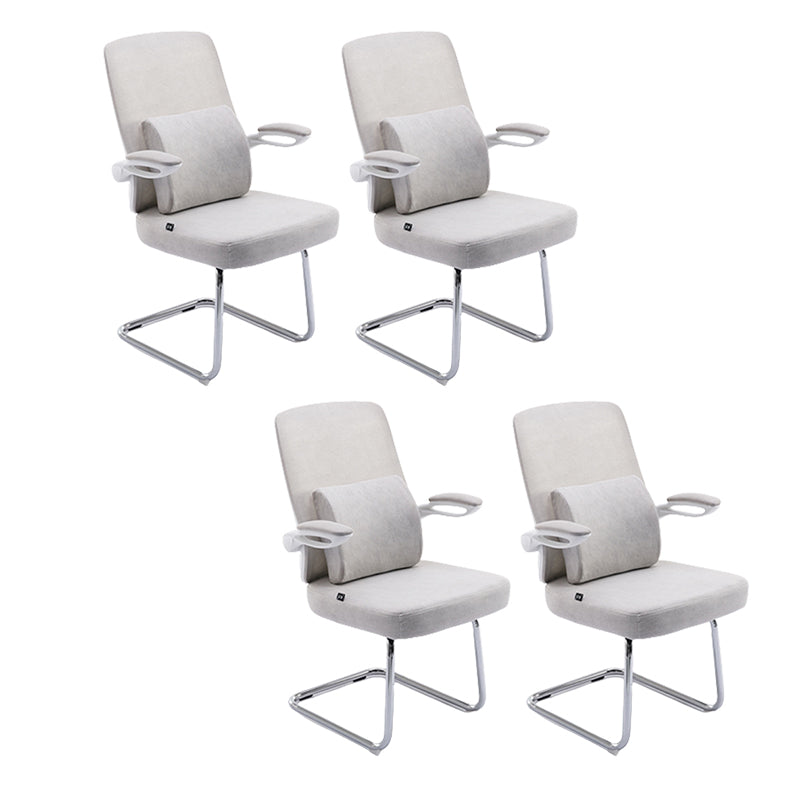 Sedia per computer moderna ribaltare la sedia da bracciolo sedia da scrivania in acciaio