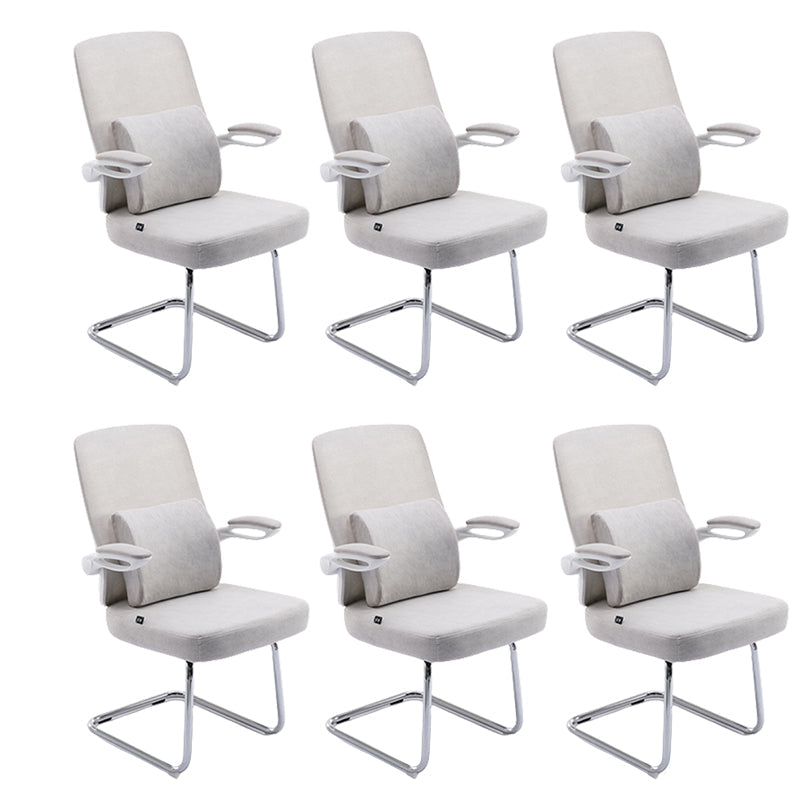 Sedia per computer moderna ribaltare la sedia da bracciolo sedia da scrivania in acciaio