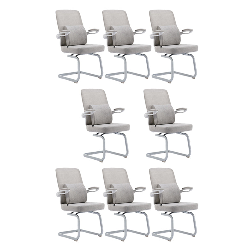 Sedia per computer moderna ribaltare la sedia da bracciolo sedia da scrivania in acciaio