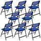 Modern Low Back Office Chair Plastic Armless Upholstered Office Chair Blue 8 Piece Set Clearhalo 'furn' 'furn_office_chair' 'Furniture' 'Office Chairs' 'Office Furniture' 'office_chair' 5839903