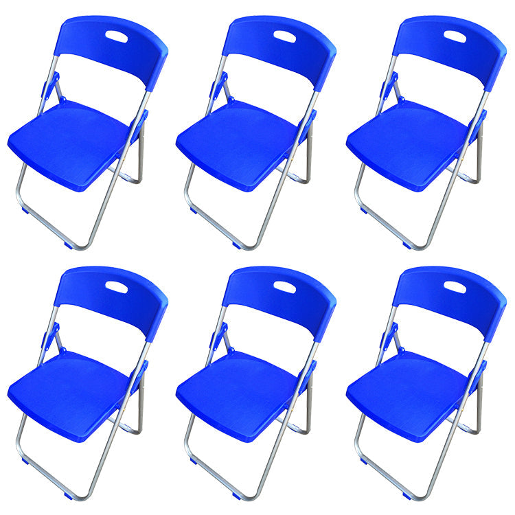 Sedia per ufficio imbottita in plastica senza bracciale moderna sedia da back office