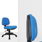 Modern Armless Upholstered Office Chair Slide Nylon Office Chair Clearhalo 'furn' 'furn_office_chair' 'Furniture' 'Office Chairs' 'Office Furniture' 'office_chair' 5839949