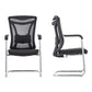 Chaise contemporaine en maille à dossier haut avec support lombaire réglable