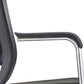 Chaise contemporaine en maille à dossier haut avec support lombaire réglable