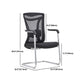 Chaise contemporaine en maille à dossier haut avec support lombaire réglable