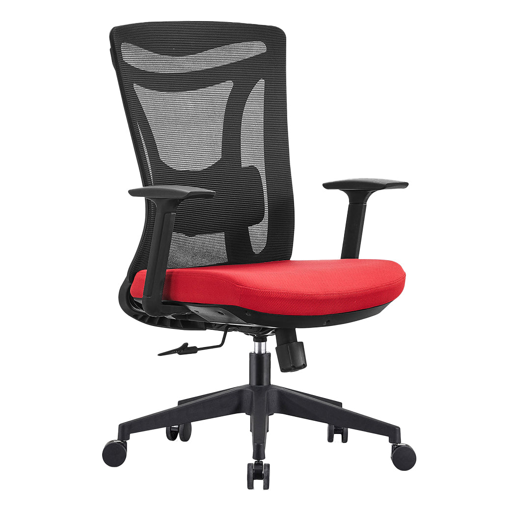 Modern Mesh Computer Chair High Back Chair with Adjustable Lumbar Support 1 Piece Clearhalo 'furn' 'furn_office_chair' 'Furniture' 'Office Chairs' 'Office Furniture' 'office_chair' 5840101