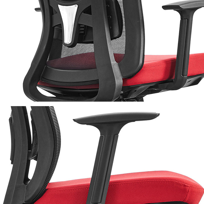 Modern Mesh Computer Chair High Back Chair with Adjustable Lumbar Support Clearhalo 'furn' 'furn_office_chair' 'Furniture' 'Office Chairs' 'Office Furniture' 'office_chair' 5840110