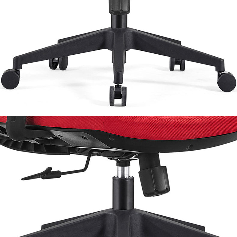 Modern Mesh Computer Chair High Back Chair with Adjustable Lumbar Support Clearhalo 'furn' 'furn_office_chair' 'Furniture' 'Office Chairs' 'Office Furniture' 'office_chair' 5840112