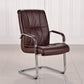 Faux Leather and Chrome Frame Office High Back Computer Chair Clearhalo 'furn' 'furn_office_chair' 'Furniture' 'Office Chairs' 'Office Furniture' 'office_chair' 5840206