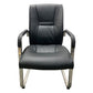 Faux Leather and Chrome Frame Office High Back Computer Chair Clearhalo 'furn' 'furn_office_chair' 'Furniture' 'Office Chairs' 'Office Furniture' 'office_chair' 5840225