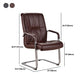 Faux Leather and Chrome Frame Office High Back Computer Chair Clearhalo 'furn' 'furn_office_chair' 'Furniture' 'Office Chairs' 'Office Furniture' 'office_chair' 5840234