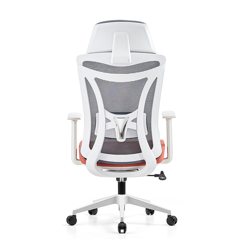Modern Adjustable Arms Chair with Wheels Mesh-back Task Chair Clearhalo 'furn' 'furn_office_chair' 'Furniture' 'Office Chairs' 'Office Furniture' 'office_chair' 5840334