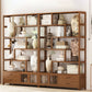 9.84" Wide Modern Wooden Shelf Bookcase Matte Finish Etagere Bookshelf