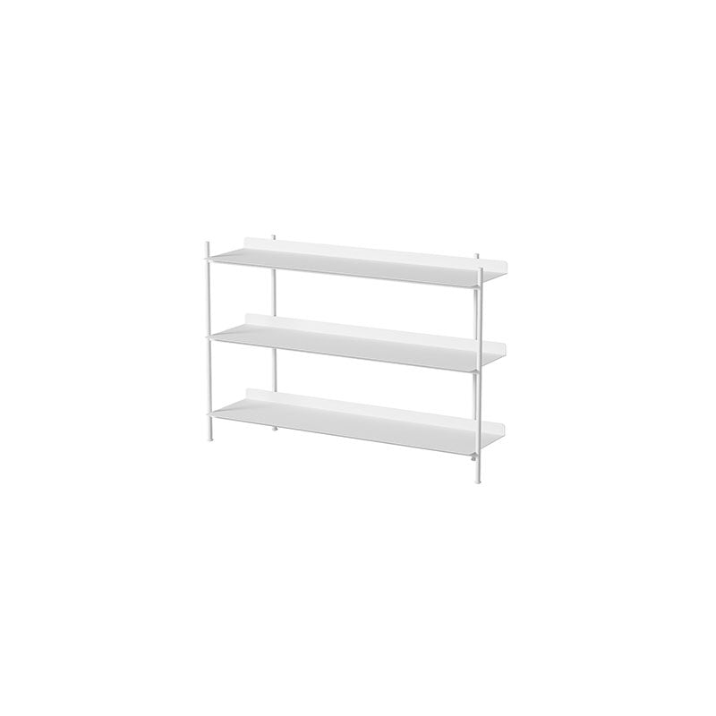 Etagere Shelf Bookcase Contemporary Metal Book Shelf for Study Room