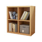 Contemporary Engineered Wood Bookshelf Closed Back Shelf Bookcase for Home
