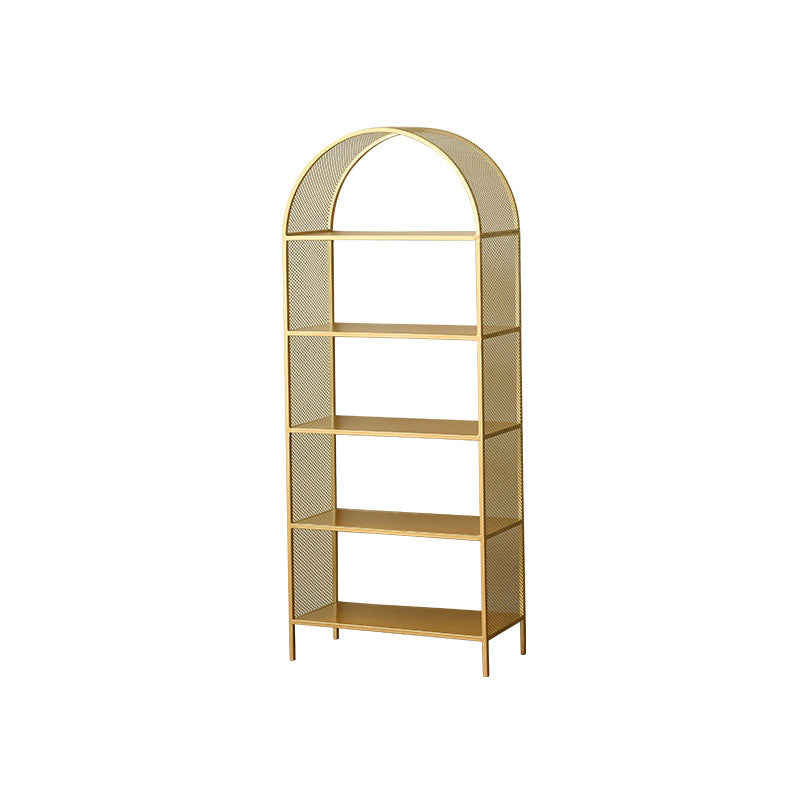 Modernes Metall -Bücherregal -Standard -Offenes Regalbuch mit Regalen