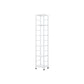 Contemporary Metal Book Shelf Open Home Shelf Bookcase with Shelves 11.8"L x 11.8"W x 65"H White Clearhalo 'Bookcases' 'furn' 'furn_bookcases' 'Furniture' 'Office Furniture' 5840673