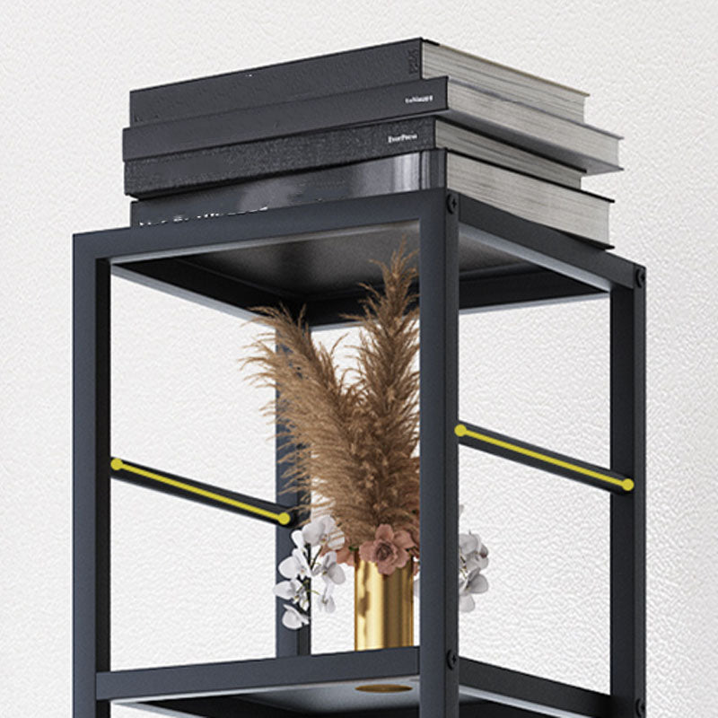 Contemporary Metal Book Shelf Open Home Shelf Bookcase with Shelves Clearhalo 'Bookcases' 'furn' 'furn_bookcases' 'Furniture' 'Office Furniture' 5840684