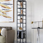 Contemporary Metal Book Shelf Open Home Shelf Bookcase with Shelves Clearhalo 'Bookcases' 'furn' 'furn_bookcases' 'Furniture' 'Office Furniture' 5840686