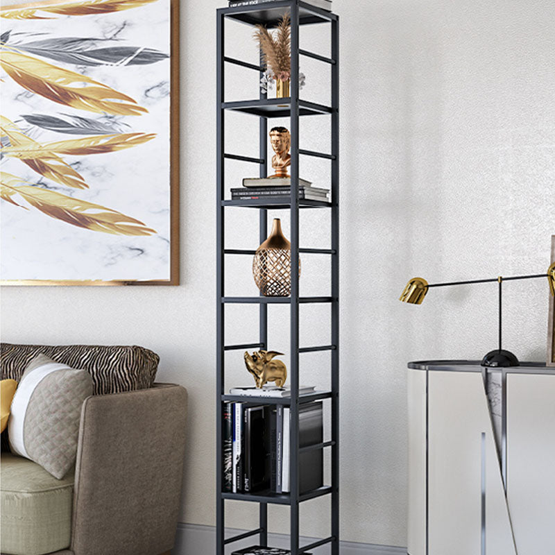 Contemporary Metal Book Shelf Open Home Shelf Bookcase with Shelves Clearhalo 'Bookcases' 'furn' 'furn_bookcases' 'Furniture' 'Office Furniture' 5840686