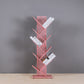 Contemporary Metal Book Shelf Vertical Etagere Shelf Bookcase for Study Room