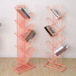 Contemporary Metal Book Shelf Vertical Etagere Shelf Bookcase for Study Room