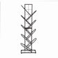 Contemporary Metal Book Shelf Vertical Etagere Shelf Bookcase for Study Room