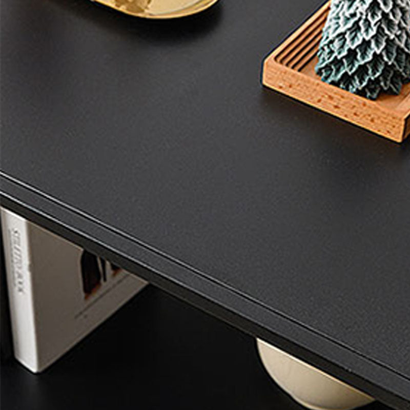 Contemporary Metal Shelf Bookcase Black Etagere Book Shelf for Study Room Clearhalo 'Bookcases' 'furn' 'furn_bookcases' 'Furniture' 'Office Furniture' 5840718