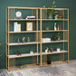Modern Metal and Wooden Book Shelf Open Home Shelf Bookcase with Shelves Clearhalo 'Bookcases' 'furn' 'furn_bookcases' 'Furniture' 'Office Furniture' 5840741
