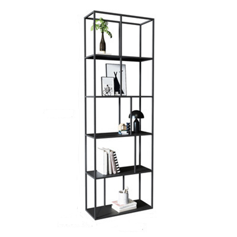 Estantería de metal moderna Etagere Open Shelf Bookcase in Burnish