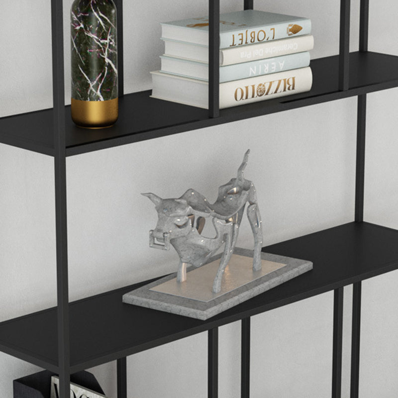 Estantería de metal moderna Etagere Open Shelf Bookcase in Burnish