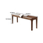 Rectangle Brown Seating Bench Modern Solid Wood Entryway and Bedroom Bench Clearhalo 'Benches' 'Chairs & Seating' 'furn' 'furn_benches' 'Furniture' 'Living Room Furniture' 5840895