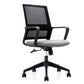 Contemporary Mesh Desk Chair with Nylon Legs Black Office Chair Grey 1 Piece Clearhalo 'furn' 'furn_office_chair' 'Furniture' 'Office Chairs' 'Office Furniture' 'office_chair' 5842445