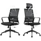 Contemporary Mesh Desk Chair with Nylon Legs Black Office Chair Clearhalo 'furn' 'furn_office_chair' 'Furniture' 'Office Chairs' 'Office Furniture' 'office_chair' 5842454