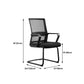Contemporary Mesh Desk Chair with Nylon Legs Black Office Chair Clearhalo 'furn' 'furn_office_chair' 'Furniture' 'Office Chairs' 'Office Furniture' 'office_chair' 5842472