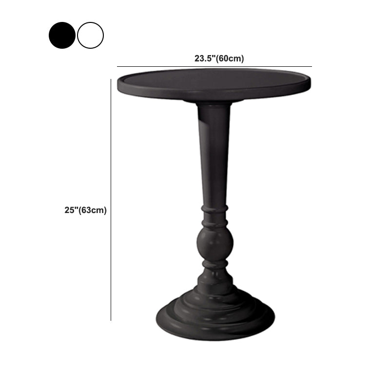 Nordic Corner Table Wood Pedestal Side Table for Living Room Clearhalo 'Coffee & Accent Tables' 'End & Side Tables' 'end_side_tables' 'furn' 'furn_end_side_tables' 'Furniture' 'Living Room Furniture' 5842883