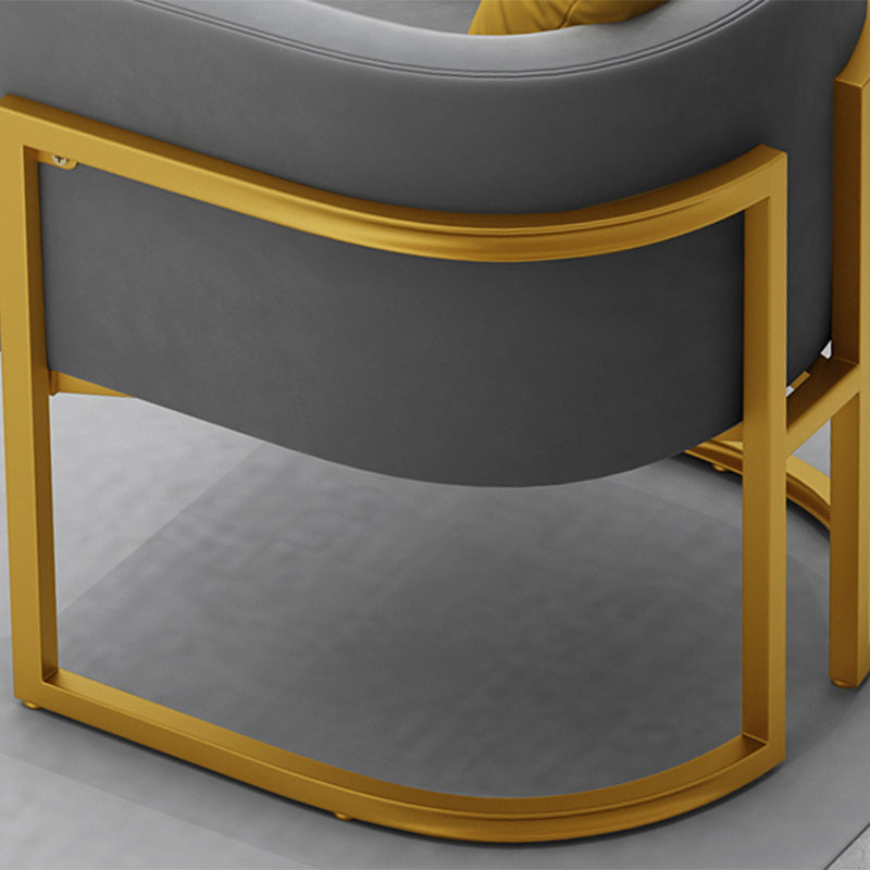 Modern Tuxedo Arm Sofa 29.53" H Faux Leather Seating with Pillows