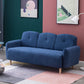 29.92" High Velvet Sofa Recessed Arm Sofa with 3-seater for Apartment Clearhalo 'furn' 'furn_sofas' 'Furniture' 'Living Room Furniture' 'Sofa' 'sofas' 5843085