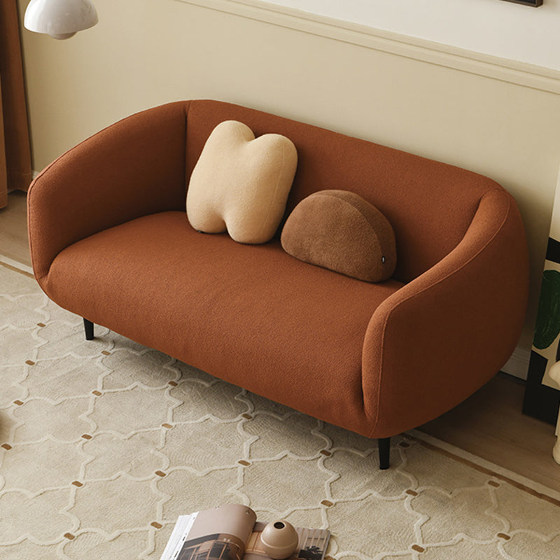 Wool Tuxedo Arm Sofa 31.49" Wide Modern Sofa for Living Room Clearhalo 'furn' 'furn_sofas' 'Furniture' 'Living Room Furniture' 'Sofa' 'sofas' 5843182