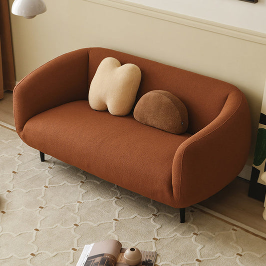 Wool Tuxedo Arm Sofa 31.49" Wide Modern Sofa for Living Room Clearhalo 'furn' 'furn_sofas' 'Furniture' 'Living Room Furniture' 'Sofa' 'sofas' 5843182