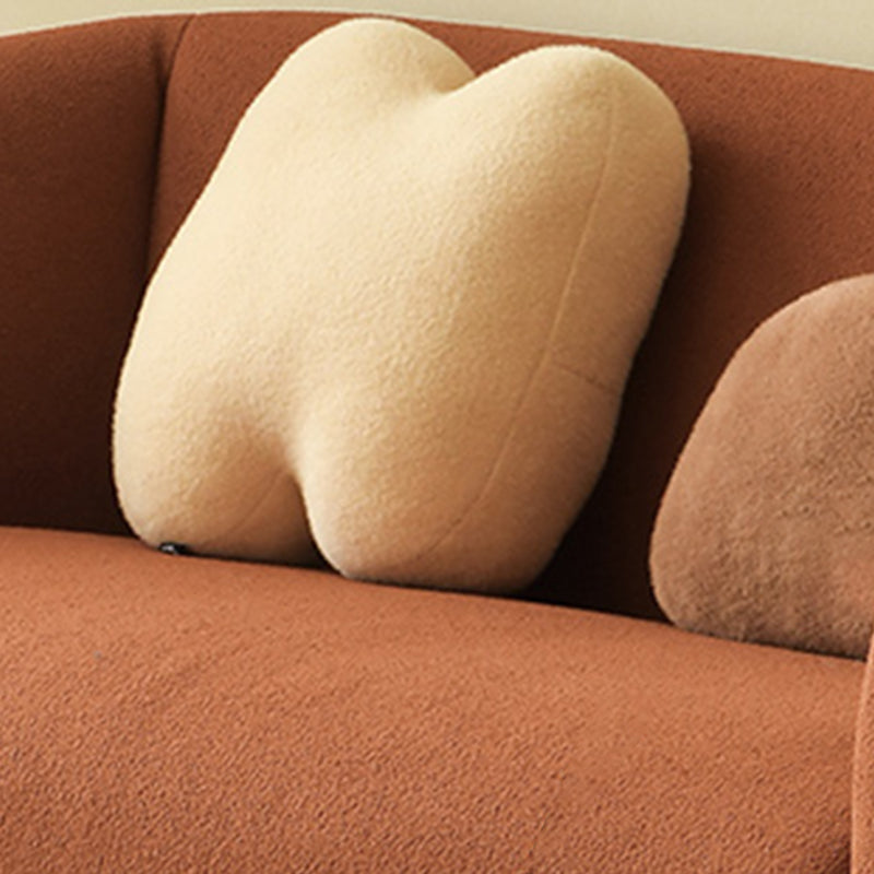 Wool Tuxedo Arm Sofa 31.49" Wide Modern Sofa for Living Room Clearhalo 'furn' 'furn_sofas' 'Furniture' 'Living Room Furniture' 'Sofa' 'sofas' 5843189