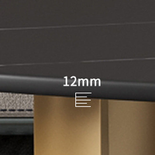 Tavolo da cocktail in slitta glam tavolo da cocktail caffè ovale per soggiorno per soggiorno