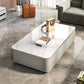 Glam Sled Coffee Table Slate Rectangular Coffee Table Set for Bedroom and Living Room Clearhalo 'Coffee & Accent Tables' 'Coffee Tables' 'coffee_tables' 'furn' 'furn_coffee_tables' 'Furniture' 'Living Room Furniture' 5843561