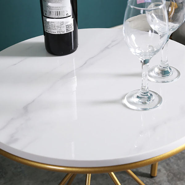 20.47 "Table lateral de estilo contemporáneo de estilo contemporáneo Mesa acento de acento de sofá redondo