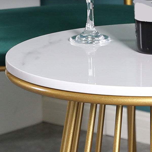 20.47 "Table lateral de estilo contemporáneo de estilo contemporáneo Mesa acento de acento de sofá redondo